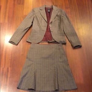 Kenneth Cole plaid suit